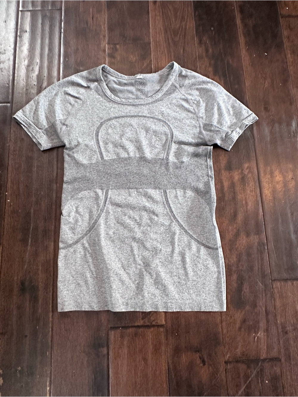 lululemon athletica Heather Gray Muscle Tee